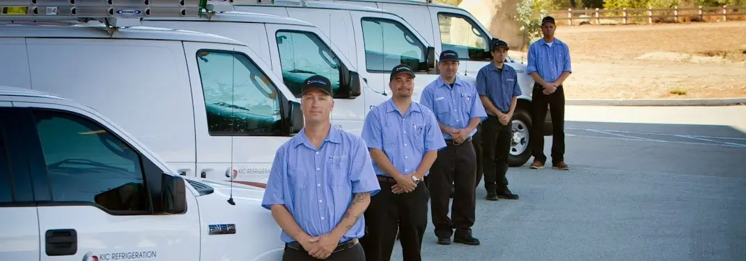 KIC Refrigeration crew ready for Mini Split Repair jobs across Center Point